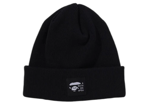 BAPE Logo Knit Cap (FW24) Red