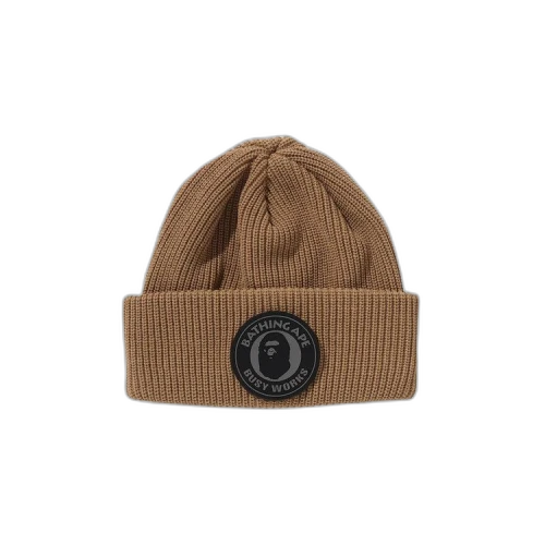 BAPE Busy Work Knit Cap 'Beige'