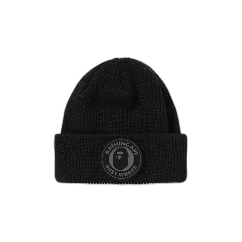 BAPE Busy Work Knit Cap 'Black'
