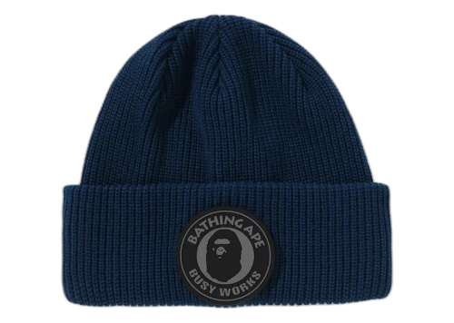 BAPE Busy Work Knit Cap Blue