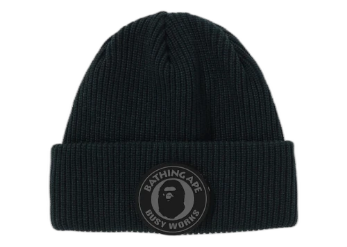 BAPE Busy Work Knit Cap Olivedrab