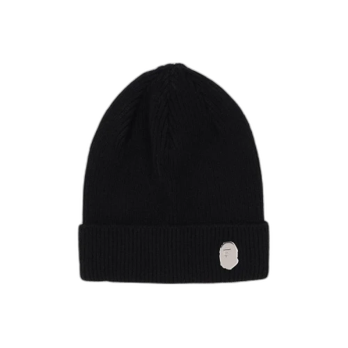BAPE One Point Knit Cap 'Black'