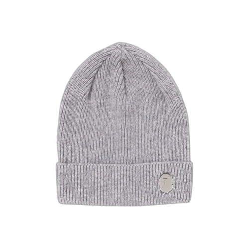BAPE One Point Knit Cap 'Grey'