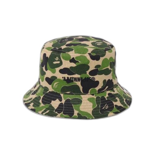 BAPE ABC Camo Logo Bucket Hat 'Green'