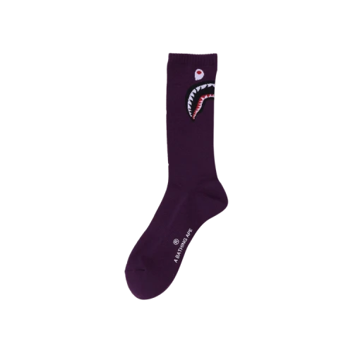 BAPE Shark Socks 'Purple'
