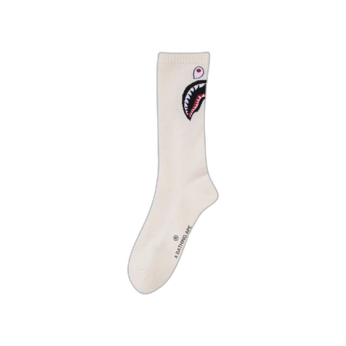 BAPE Shark Socks 'White'