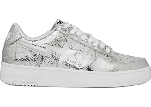 A Bathing Ape Bape Sta #5 Silver