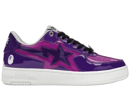 A Bathing Ape Bape Sta Icon M2 Purple