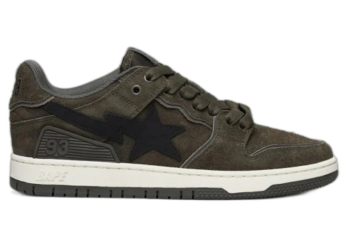 BAPE A Bathing Ape Sk8 Sta #3 Black