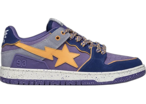 A Bathing Ape Bape SK8 Sta #4 Purple