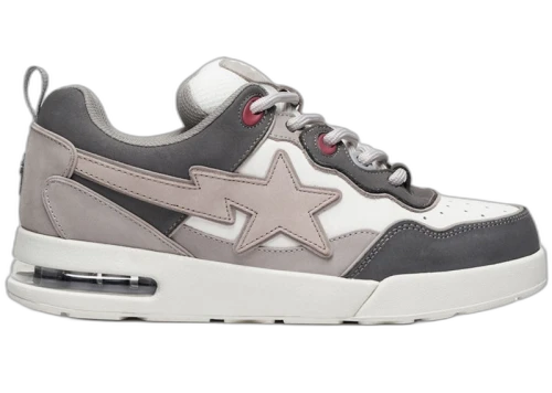 BAPE A Bathing Ape Flip Sta Grey White Red