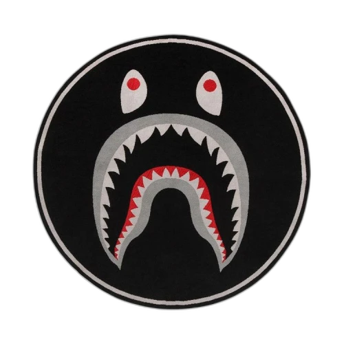 BAPE Shark Floor Rug 'Black'
