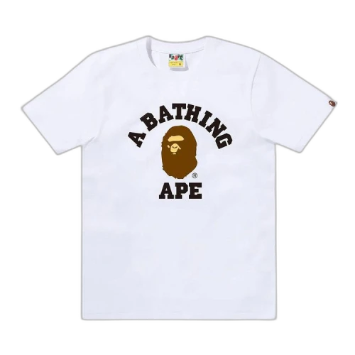 BAPE College Tee 'White'