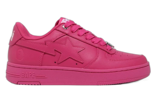 A Bathing Ape Bape Sta Low #52 Pink