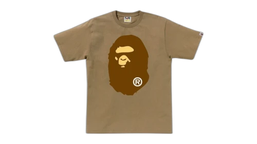 BAPE Big Ape Head (SS25) Tee Beige