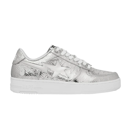 Bapesta #5 'Silver Monogram'