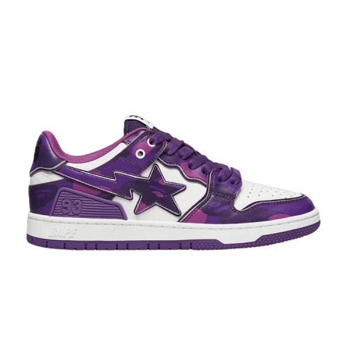 BAPE Sk8 Sta #1 'Color Camo Pack - Purple' (Women's)