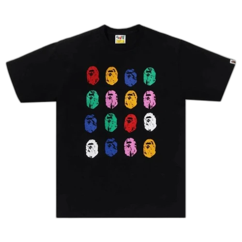 BAPE A Bathing Ape 32nd Anniversary Ape Head Tee 'Black'