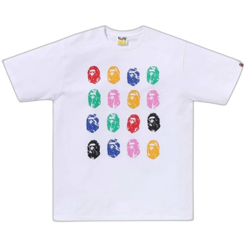 BAPE A Bathing Ape 32nd Anniversary Ape Head Tee 'White'