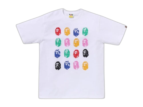 BAPE A Bathing Ape 32nd Anniversary Ape Head Tee Black