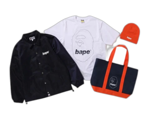 BAPE Happy New Year 2025 Bag Navy