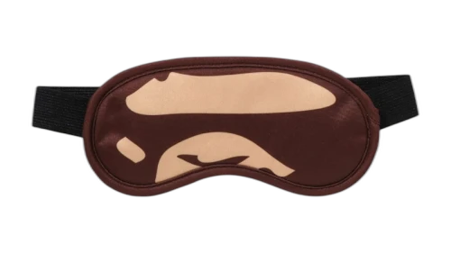 BAPE Ape Head Eye Mask Brown