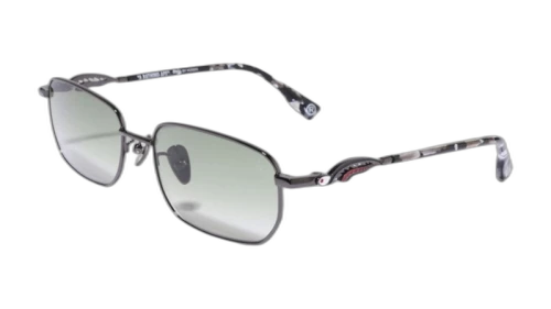 BAPE Shark III Sunglasses Gold