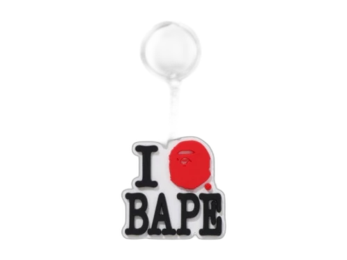 BAPE I Love Keychain Multicolor