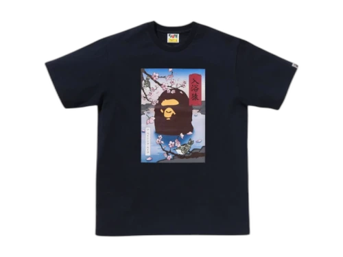 BAPE Japan A Bathing Ape Tee (SS25) Navy