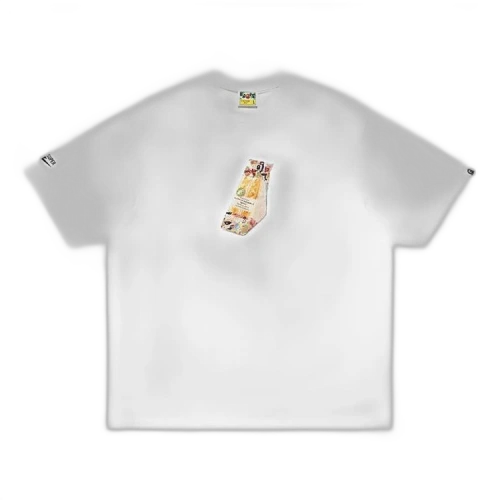 BAPE x KidSuper Egg Sandwich Tee 'White'