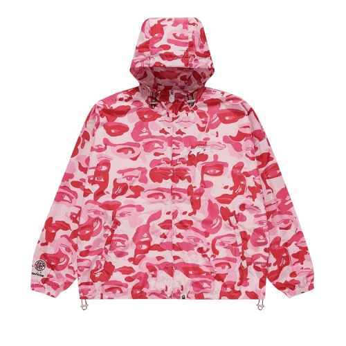 BAPE x KidSuper Camo Lightweight Jacket 'Pink'