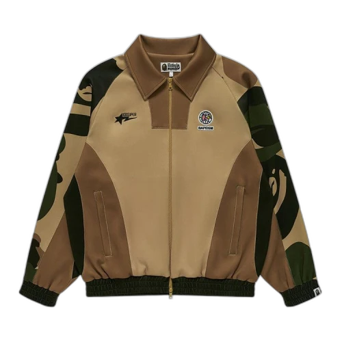BAPE x KidSuper Patchwork Track Jacket 'Green'