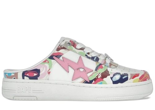 A Bathing Ape Bape Sta Mule KidSuper Multi-Color