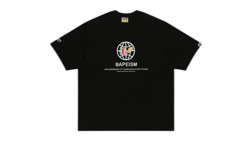 BAPE x KidSuperism Logo Tee Black