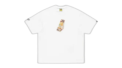 BAPE x KidSuper Egg Sandwich Tee White