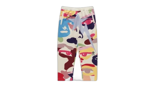 BAPE x KidSuper Patchwork Track Pants Multicolor
