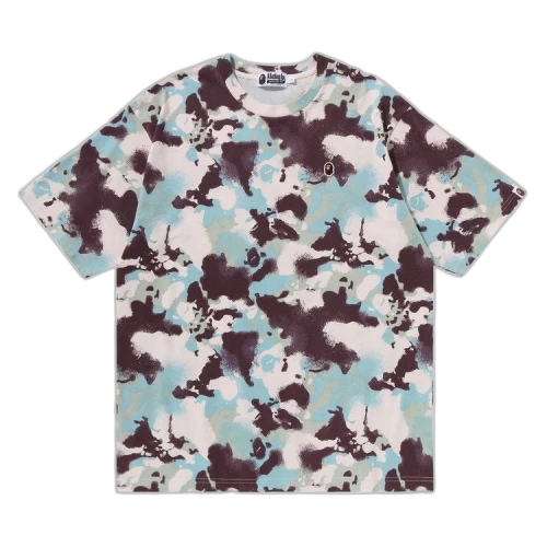 BAPE Map Camo Ape Head One Point Relaxed Fit Tee 'Multicolor'
