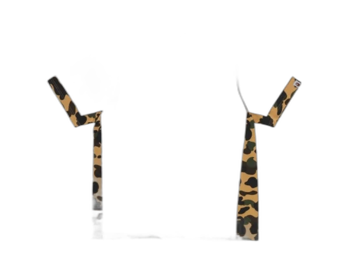 BAPE 1st Camo Heavy Washed Blocking Relaxed Fit Tee Black