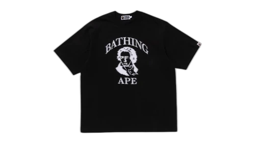 BAPE Beethoven Graphic Relaxed Fit Tee Pink