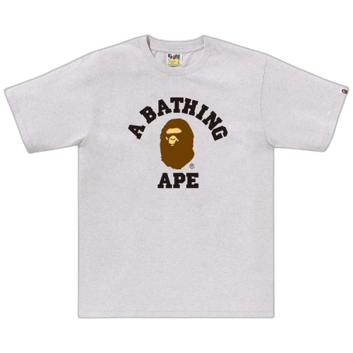 BAPE College Tee 'Grey'