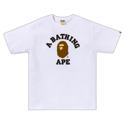 BAPE College Tee 'White'
