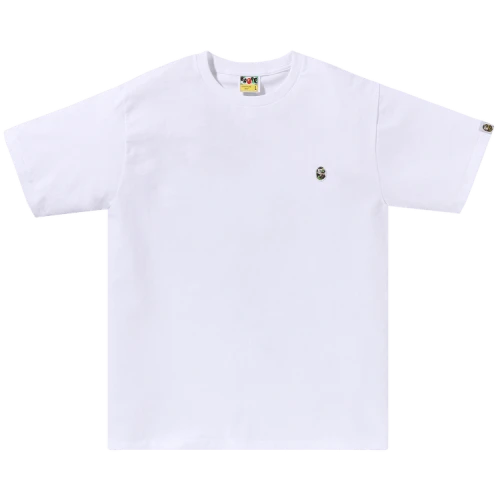 BAPE ABC Camo One Point Tee 'White/Green'