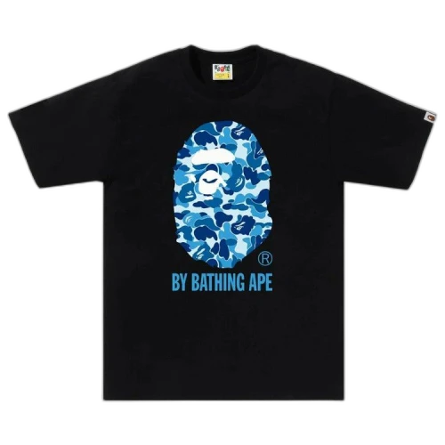 BAPE ABC Camo By Bathing Ape Tee 'Black/Blue'