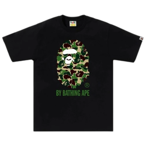 BAPE ABC Camo By Bathing Ape Tee 'Black/Green'