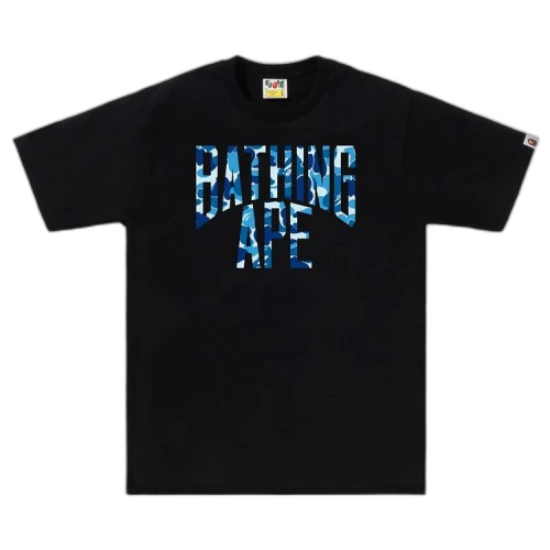 BAPE ABC Camo NYC Logo Tee 'Black/Blue'