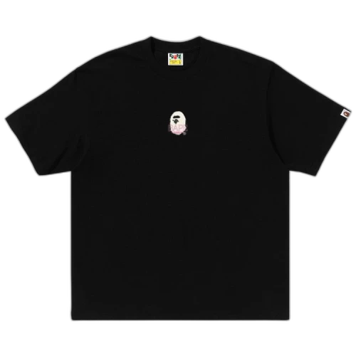 BAPE Ape Head Relaxed Fit Tee 'Black'