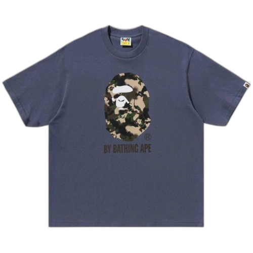 BAPE Map Camo By Bathing Ape Relaxed Fit Tee 'Charcoal'