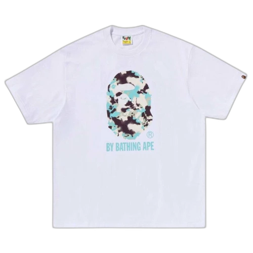 BAPE Map Camo By Bathing Ape Relaxed Fit Tee 'White'