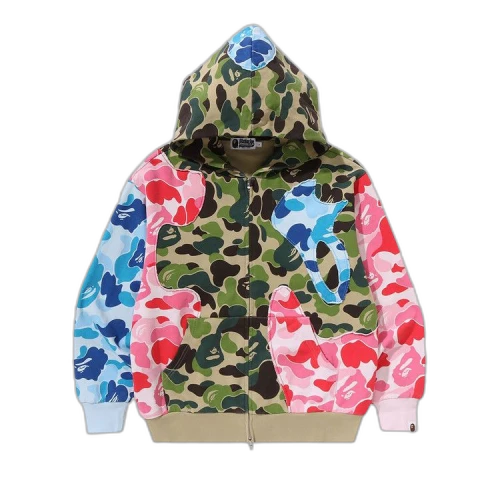 BAPE 1st Camo Separate Pullover Hoodie 'Multicolor'