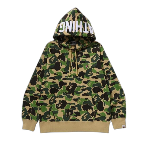 BAPE ABC Camo Pullover Hoodie 'Green'